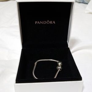 Silver Pandora bracelet
